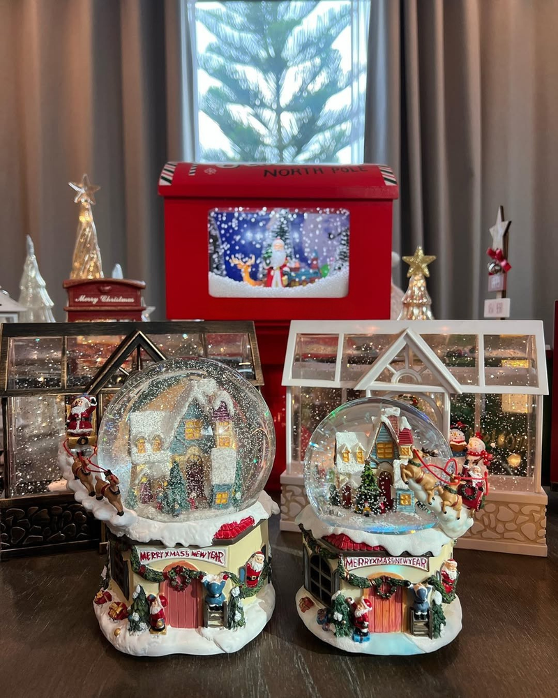 Globo de Neve Natalino - Único EXCLUSIVO